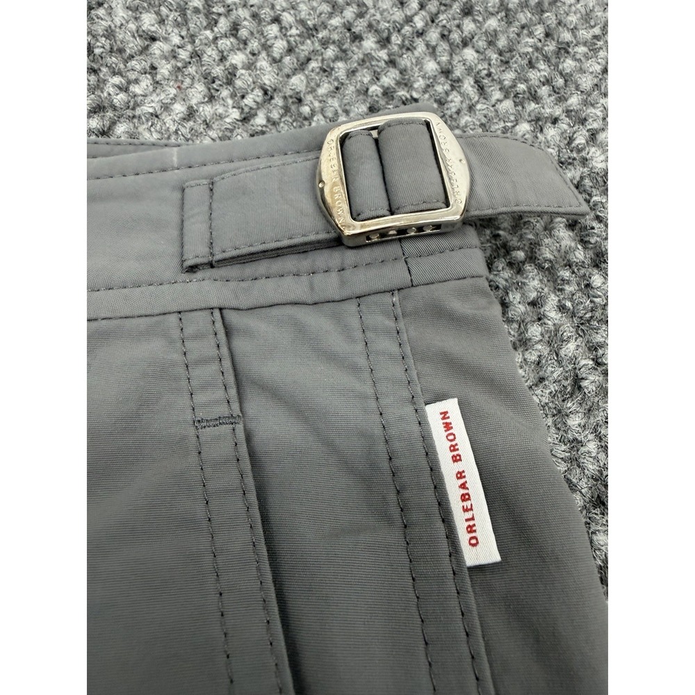 Orlebar Brown Dane II Men's 38 Lined Swim Shorts Trunks Gray - New - Picture 4 of 13
